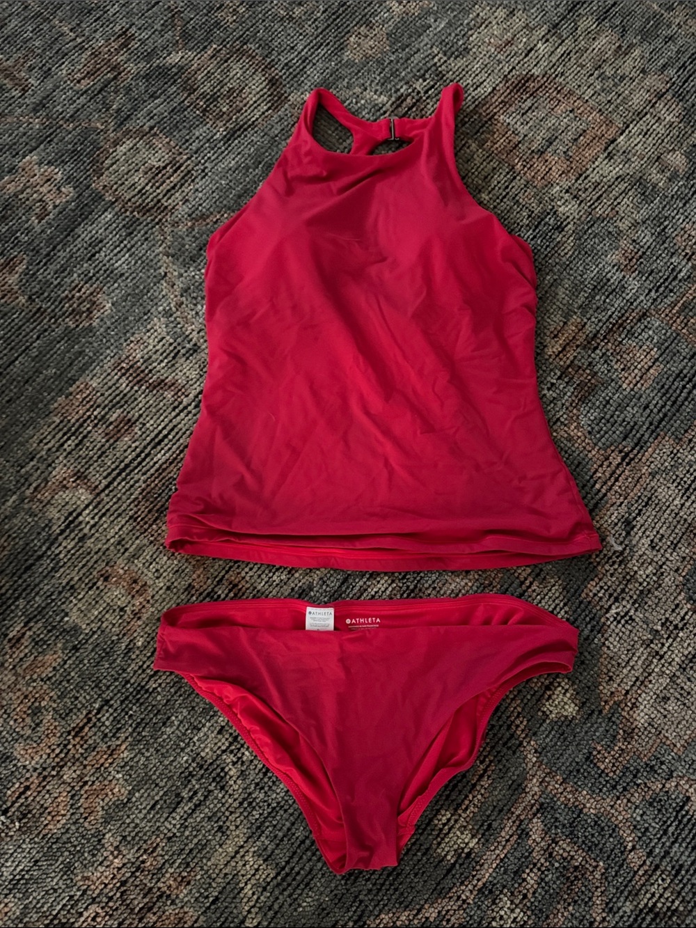 Athleta Tankini Swimsuit XL 38D/DD
